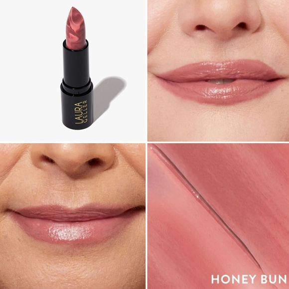 🦋 Laura Geller Italian Marble Lipstick (in Honey Bun) - Picture 2 of 13